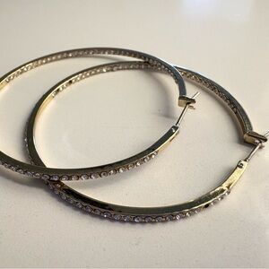 Kate Spade Gold / CZ Hoops